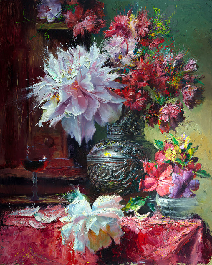 "Goodness of the morning"  oil on panel,  24x30