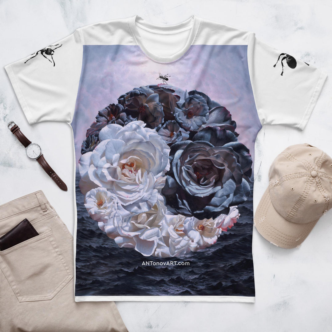 Unisex T-shirt Based on the painting by artist Alexey Antonov "Yin Yang"